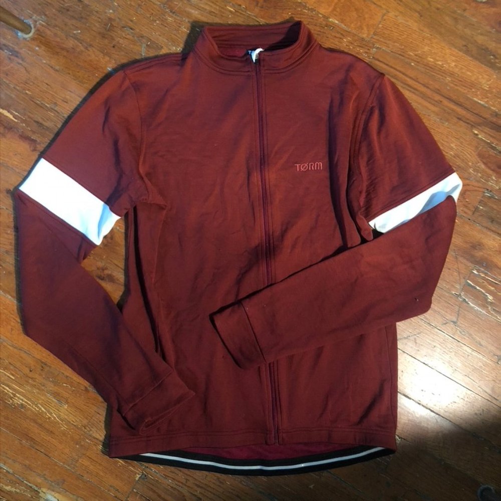 TORM merino long-sleeve cycling jersey